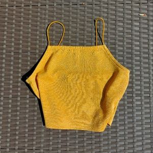 NEW LOOK-Sparkle crop tank top